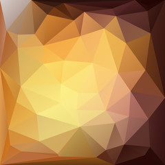 gold abstract triangles background