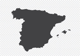 Map of Spain idea design