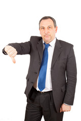 Businesman doing different poses