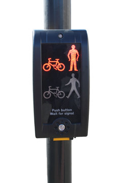 UK toucan pedestrian and bicycle crossing control