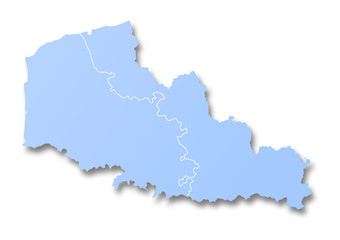Carte du Nord-Pas-de-Calais
