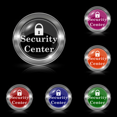 Fototapeta na wymiar Security center icon