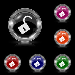 Open lock icon