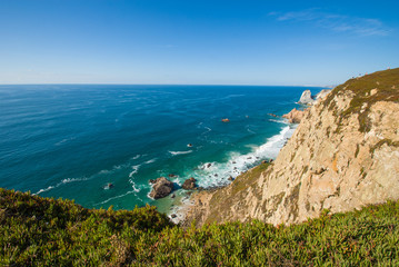 Portugalia Cabo da Roca - obrazy, fototapety, plakaty