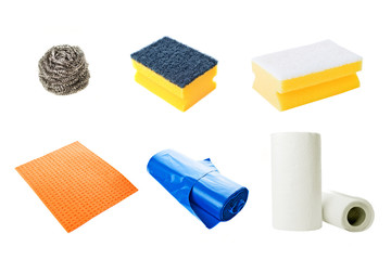 Obraz premium Kitchen cleaning equipment