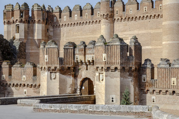 Coca Castle, Castillo de Coca in Segovia province