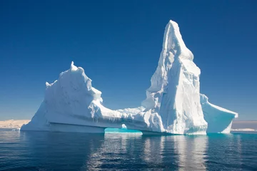 Stickers pour porte Antarctique Bel iceberg, Antarctique