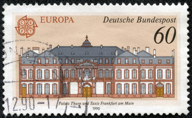 Post offices in Frankfurt am Main: Thurn and Taxis Palace