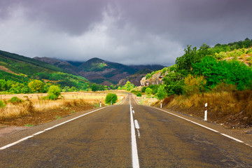 Road in the Mountains