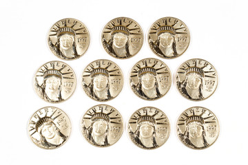 1997 Platinum Hundred Dollar Coins