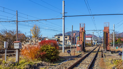 Fototapeta na wymiar Kawaguchiko Station
