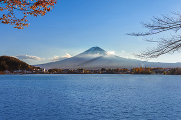 Mt. Fuji at Lake Kawaguchiko