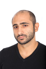 Obraz premium Young man posing