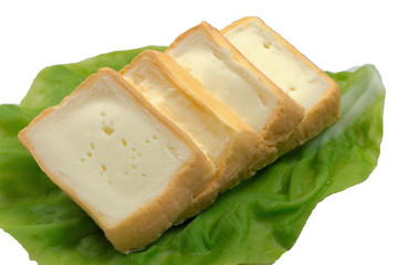 Camenbert-Aufschnitt