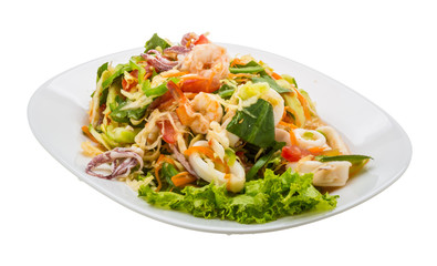Asian seafood salad