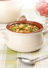bowl of bean soup