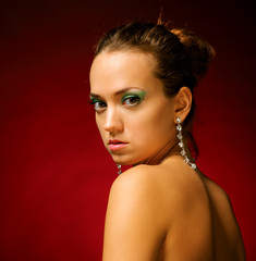 Glamour Girl Portrait.