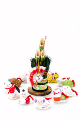 干支 十二支 置物 門松