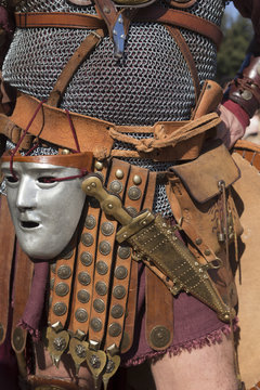 Details of a Centurion of the ancient Rome