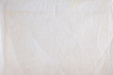 the texture of old paper is beautiful crumpled, Old vintage wide background paper, rough texture for design paper background. Brown color paper.