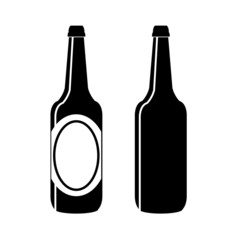 bottle of beer vector