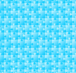 Nahtloses Puzzle Muster
