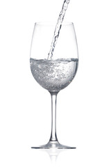 Water on a glass