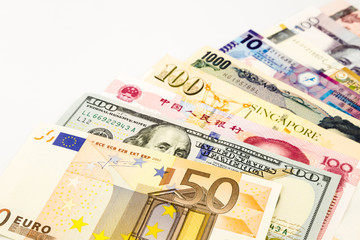 world currency banknotes