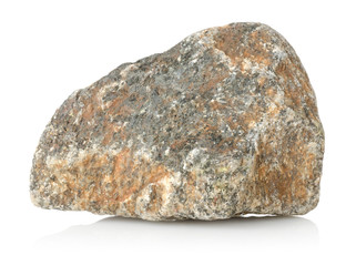 Granite stone isolated