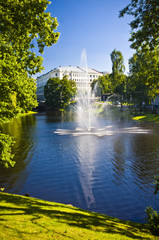 Opera theater in Riga