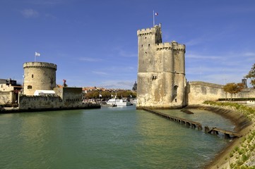 Fototapeta na wymiar port of La Rochelle