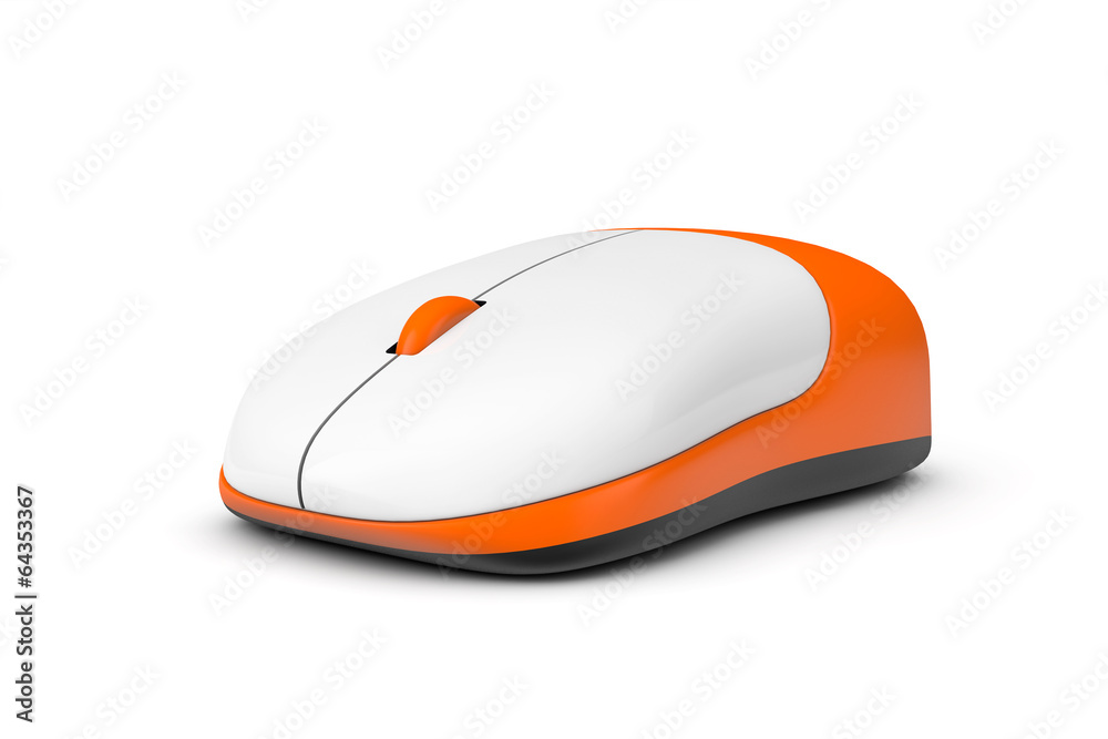 Poster simple wireless computer mouse