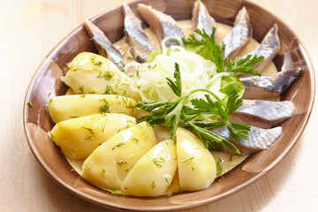Matjes with Potatoes