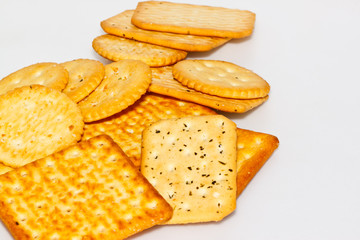 the bread on paper background