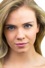 Fototapeta premium Smiling blonde natural beauty