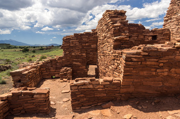 Obraz premium Pueblo Ruins in Wupatki National Monument