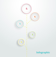 Infographic design business web icon