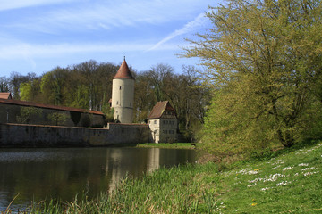 Fototapeta premium Dinkelsbühl, Faulturm
