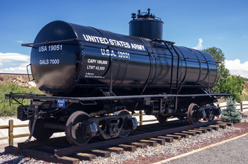 Naklejka premium U.S. Army Rail Tank Car