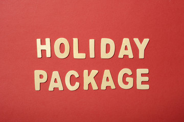 Holiday Package Text
