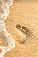 Sandy beach