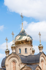 Fototapeta na wymiar The Orthodox Chapel of Blessed