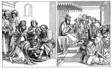 Christ & Antichrist - Medieval Christian Scene