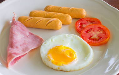 Breakfast eggs