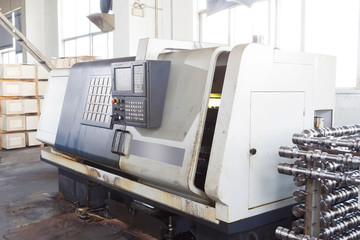 interior of modern workplace