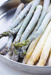 Tiefgefrorene Spargel