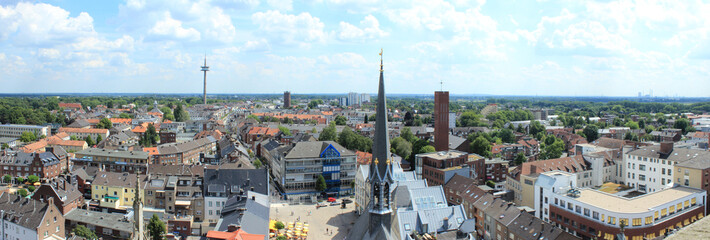 Wesel Panorama Luftaufnahme © pixs:sell