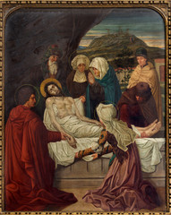 Mechelen - Burial of Jesus in in Onze-Lieve-Vrouw church