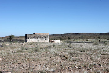 Bunker in der Wüste