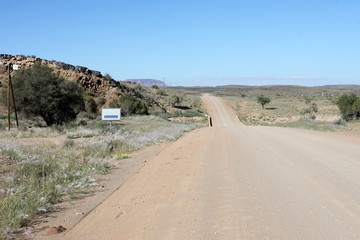 Sandpiste in der Wüste